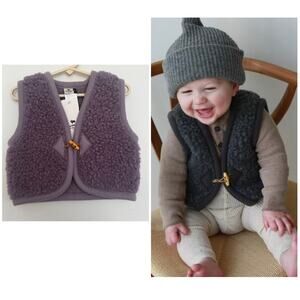 Alwero Alpen Junior Wool Bodywarmer Vest in Lily
